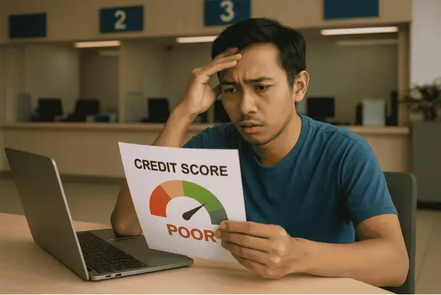 7 dampak skor kredit rendah terhadap keuangan Anda