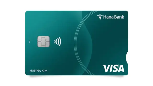 Hana Bank Debit Card