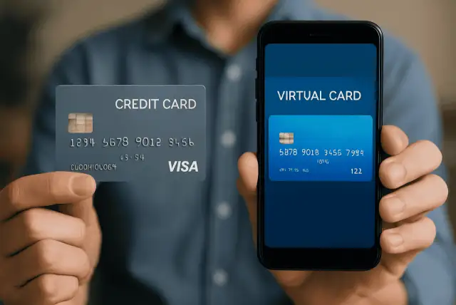 Kartu virtual vs kartu fisik