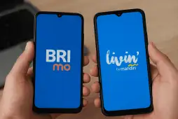 BRImo vs Livin' by Mandiri