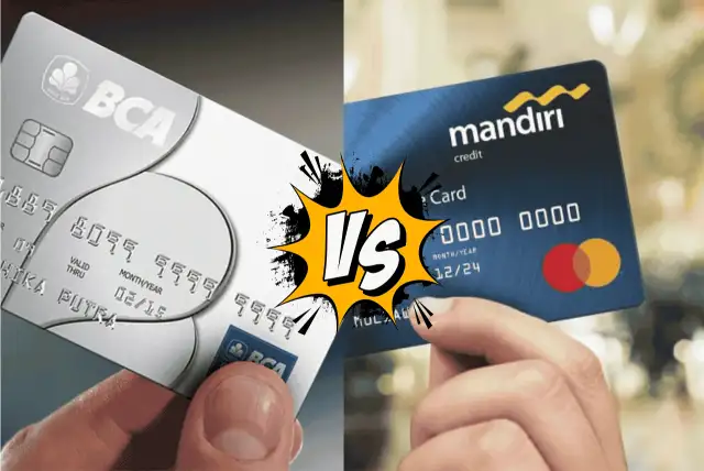 Kartu kredit BCA vs Mandiri
